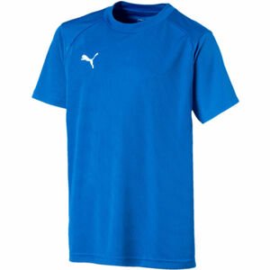 Puma LIGA TRAINING JERSEY JR Chlapecké triko, modrá, velikost 140