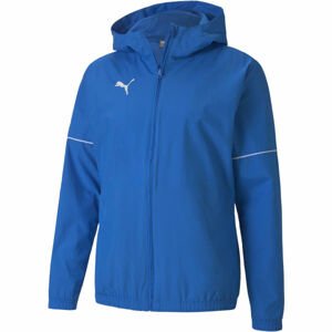 Puma TEAM GOAL RAIN JACKET Pánská sportovní bunda, modrá, veľkosť S