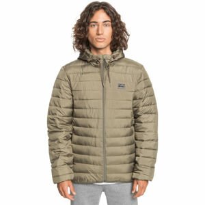Quiksilver SCALY HOOD Pánská bunda, khaki, velikost