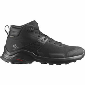 Salomon X RAISE MID GTX Pánská turistická obuv, černá, velikost 42 2/3