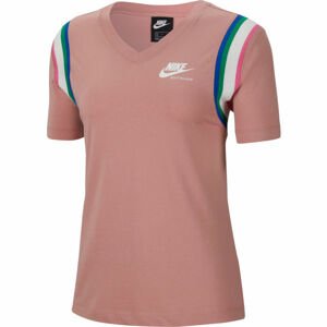 Nike NSW HRTG TOP W Dámské tričko, růžová, velikost L