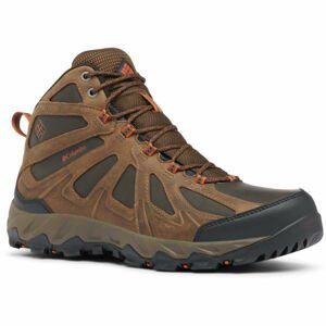 Columbia PEAKFREAK XCRSN II MID LTHR Pánská trailová obuv, hnědá, velikost 42