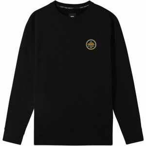 Vans MN CHECKER 66 CREW Pánská mikina, černá, velikost L
