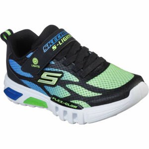 Skechers FLEX-GLOW DEZLOM Dětská volnočasová obuv, černá, velikost