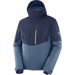 Salomon SPEED JACKET M Pánská lyžařská bunda, modrá, velikost XXL