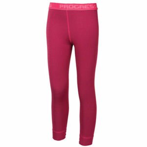Progress MICROSENSE LT-G Dívčí funkční spodní kalhoty, růžová, velikost 140/146
