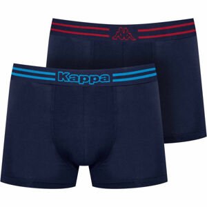 Kappa LOGO ZEN 2PACK Pánské boxerky, modrá, velikost S