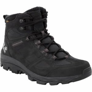 Jack Wolfskin VOJO 3 WT TEXAPORE MID M Pánská treková obuv, černá, velikost 40.5