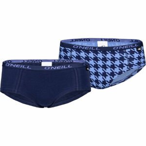 O'Neill WOMEN HIPSTER PIED DE POULE SEASON Dámské kalhotky, tmavě modrá, velikost L