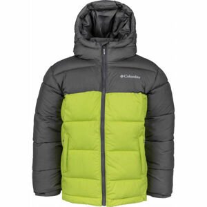 Columbia PIKE LAKE JACKET Dětská bunda, reflexní neon, velikost S