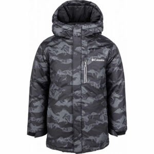 Columbia ALPINE FREE FALL II JACKET Dětská zimní bunda, tmavě šedá, velikost