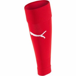 Puma TEAMGOAL 23 SLEEVE SOCK Pánské štulpny, červená, velikost 2