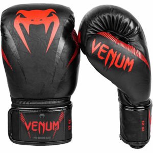 Venum IMPACT BOXING GLOVES Boxerské rukavice, černá, velikost