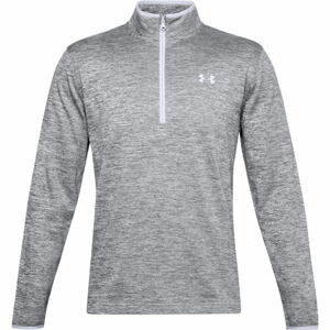 Under Armour ARMOUR FLEECE 1/2 ZIP Pánské triko s dlouhým rukávem, šedá, veľkosť L