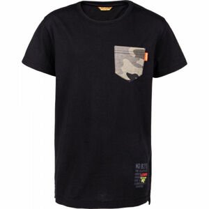 Lewro JORG Chlapecké triko, černá, veľkosť 152-158