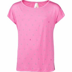 Lewro ASUNCION Dívčí tričko, růžová, veľkosť 140-146