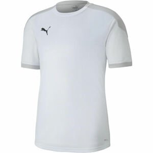 Puma TEAM FINAL 21 TRAINING JERSEY Pánské tréninkové triko, bílá, velikost S