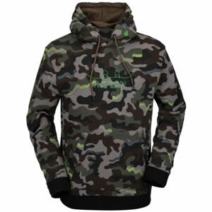 Volcom JLA P/OVER FLEECE Pánská mikina, černá, velikost