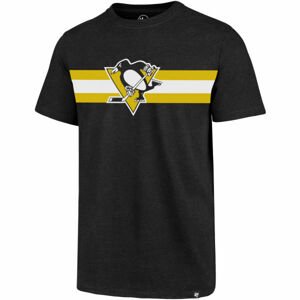 47 NHL PITTSBURGH PENGUINS 47 COAST TO COAST CLUB TEE Klubové tričko, černá, veľkosť S