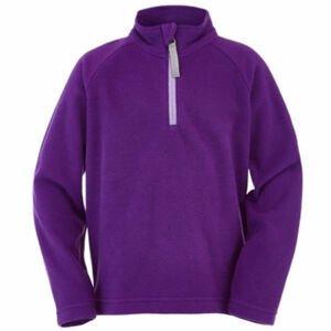 Spyder SPEED FLEECE ZIP T-NECK Dívčí fleecová mikina, fialová, velikost L