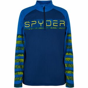 Spyder PEAK ZIP T-NECK Chlapecký rolák, modrá, velikost M