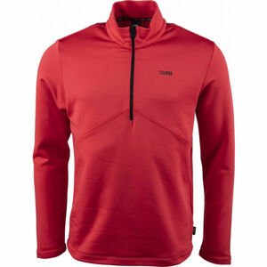 Colmar MENS SWEATSHIRT Pánská mikina s krátkým zipem, červená, veľkosť 2XL