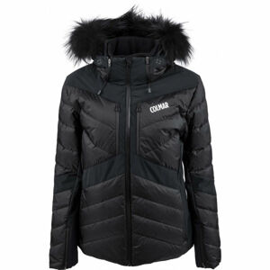 Colmar L.DOWN JACKET+F Dámská péřová lyžařská bunda, černá, velikost