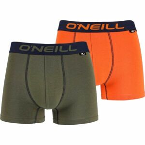 O'Neill PLAIN 2PACK Pánské boxerky, oranžová, velikost