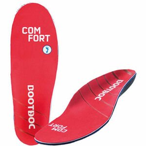 Boot Doc COMFORT MID Ortopedické vložky, červená, velikost 28