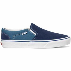 Vans MN ASHER Pánské slip-on tenisky, modrá, velikost 43