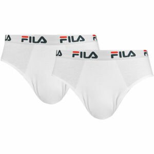 Fila MAN BRIEF 2-PACK Pánské slipy, bílá, velikost M