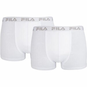 Fila MAN BOXERS 2 PACK Pánské boxerky, bílá, velikost