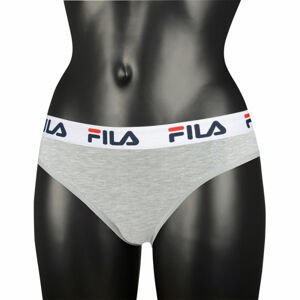 Fila WOMAN BRAZILIAN PANTIES Dámské kalhotky, šedá, velikost