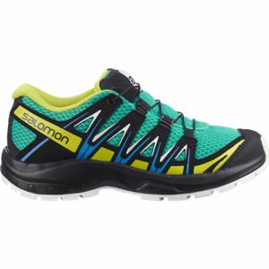 Salomon XA PRO 3D J Dětská outdoorová obuv, tyrkysová, veľkosť 31