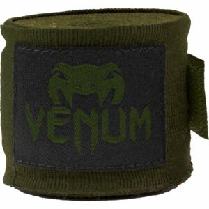 Venum KONTACT BOXING HANDWRAPS 4 M Bandáže, khaki, veľkosť 400