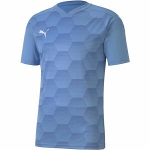 Puma TEAMFINAL 21 GRAPHIC JERSEY Pánské sportovní triko, modrá, velikost M