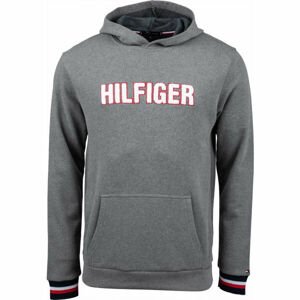 Tommy Hilfiger OH HOODIE LS HWK Pánská mikina, šedá, velikost S