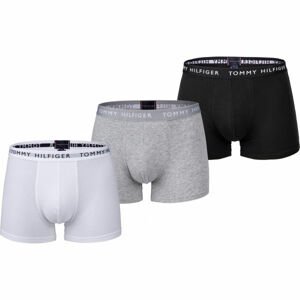 Tommy Hilfiger 3P TRUNK Pánské boxerky, bílá, velikost XXL