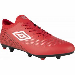 Umbro AURORA LEAGUE FG Pánské kopačky, červená, velikost 45.5