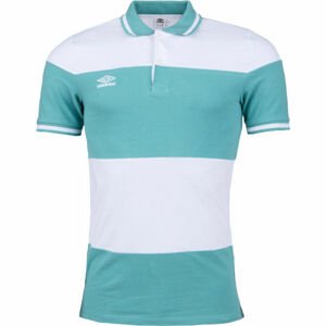 Umbro ZUMA POLO Pánské polo triko, bílá, velikost S