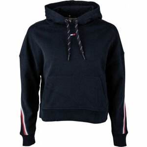 Tommy Hilfiger RELAXED TAPE HOODIE LS Dámská mikina, tmavě modrá, veľkosť M