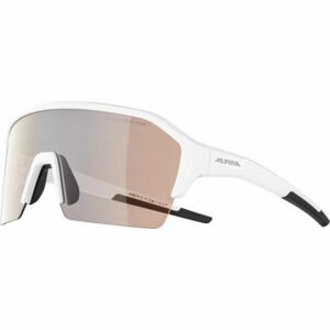 Alpina Sports RAM HR HVLM+ Unisex sluneční brýle, bílá, velikost UNI