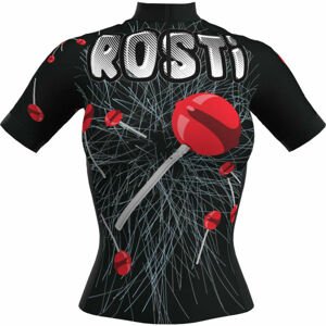 Rosti CIUPA W Dámský cyklistický dres, černá, velikost