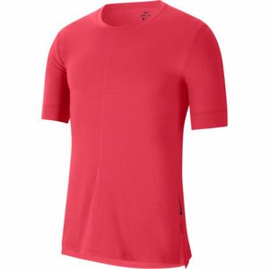 Nike YOGA TEE Pánské tričko, růžová, velikost L