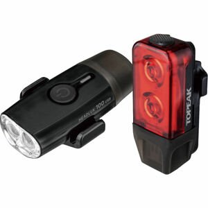 Topeak POWERLUX USB COMBO Sada světel na kolo, černá, velikost UNI