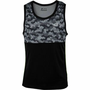 Lotto SPEEDRUN IV TANK TOP Pánské sportovní tílko, černá, velikost