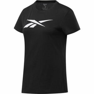 Reebok TRAINING ESSENTIALS VECTOR GRAPHIC TEE Dámské triko, černá, velikost