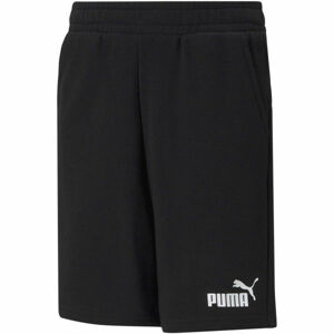 Puma ESS SWEAT SHORTS B Chlapecké kraťasy, černá, velikost 116