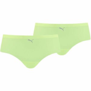 Puma WOMEN SEAMLESS HIPSTER 2P Dámské kalhotky, reflexní neon, velikost M