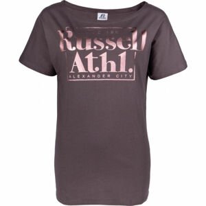 Russell Athletic KIMONO LOOSE FIT TOP Dámské tričko, tmavě šedá, velikost